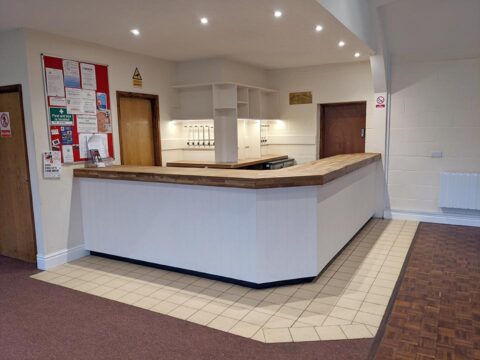 Briston Pavilion main hall bar